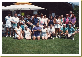 une rencontre mémorable amicale à FAVERGES en juin 1993